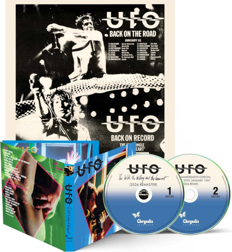 UFO The Wild, The Willing & The Innocent CD