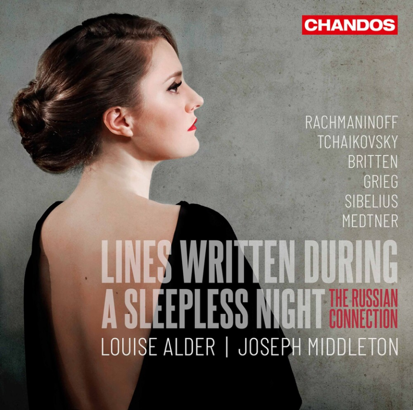 Louise Alder, Joseph Middleton Lines Written During A Sleepless Night: The Russian Connection CD