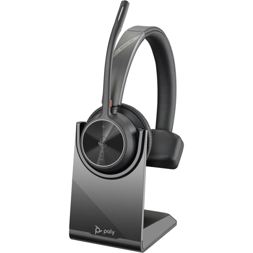 Hp Voyager V4310 Teams Charge Stand Hodesett Usb-a Optimert For Ms Teams Mono