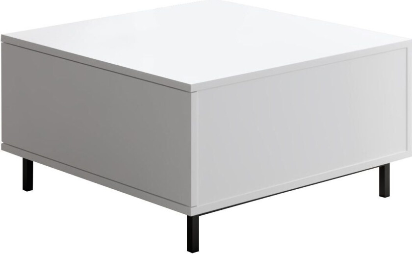 Djarhint Sofabord 75 cm - Hvit
