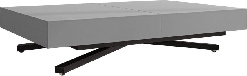 Avendi uttrekkbart sofabord 200 cm - svart, grå