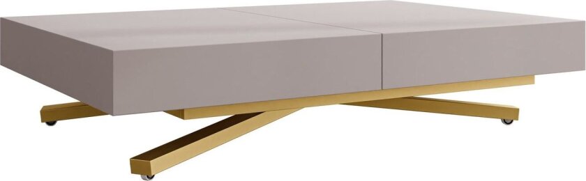 Avendi sofabord 120 cm - Gull, beige