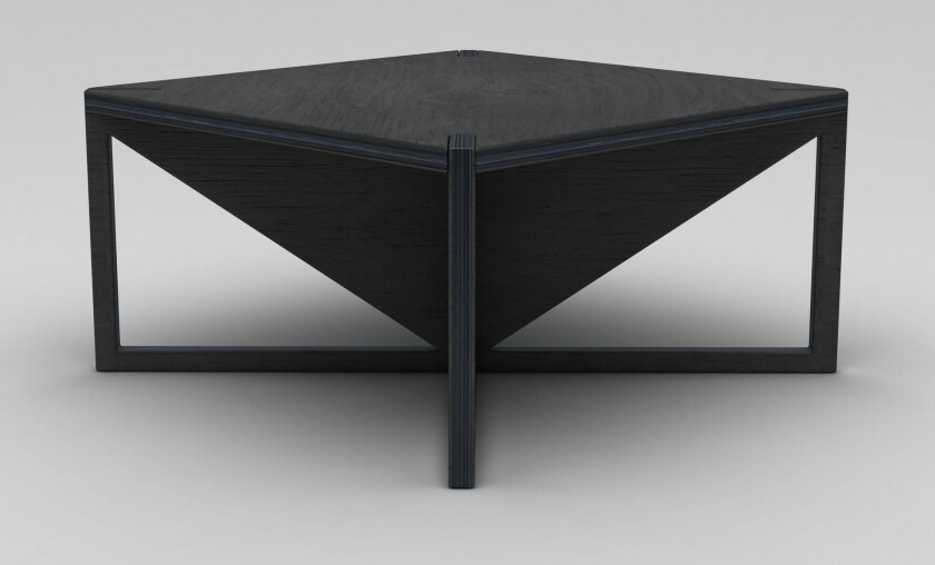 Mirona Sofabord 75 cm - Svart