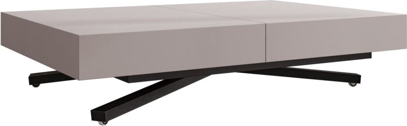 Avendi uttrekkbart sofabord 200 cm - svart, beige