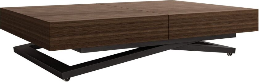 Avendi uttrekkbart sofabord 200 cm - svart, brun