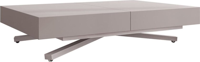 Avendi sofabord 120 cm - Sølv, beige