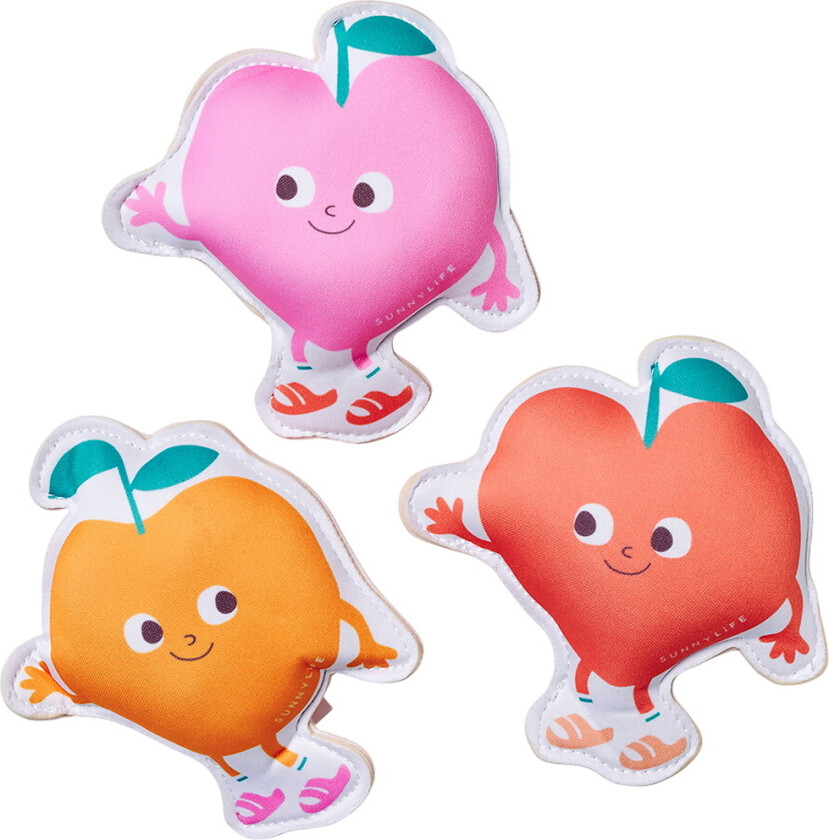 Dykkervekter - 3 stk. - Poppy De Peach Multi - - OneSize - Badeleker