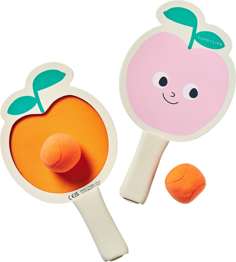 Strandracket m. Borrelås - Poppy Den Peach - - OneSize - Badeleker