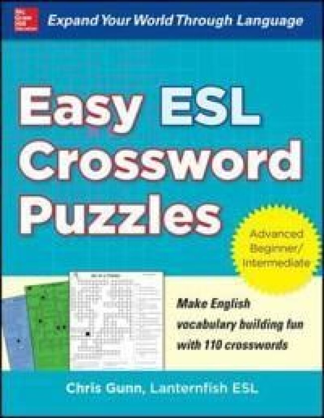 Easy ESL Crossword Puzzles av Chris Gunn