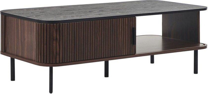 Soffbord Beliani Jose Dark wood\|\|Black