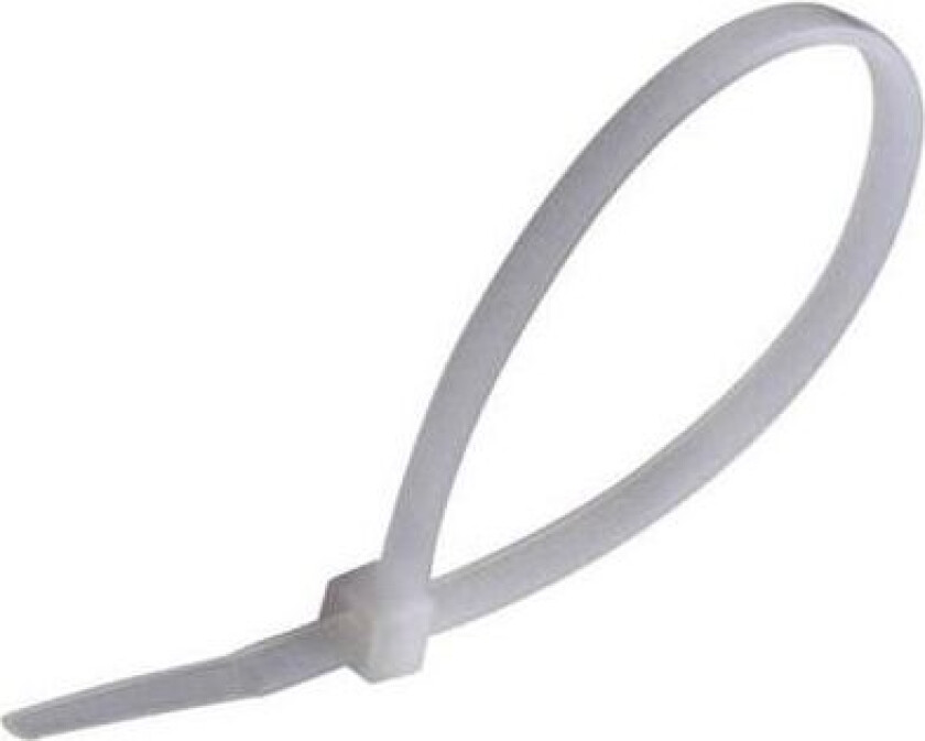 Gelia 4005320302 Buntebånd 98 x 2,5 mm, hvit 100-pakning