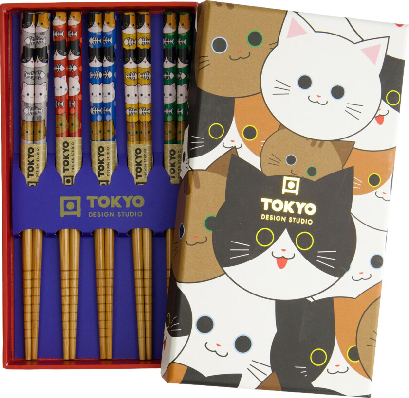 Spisepinner kattetema, 5-pakning