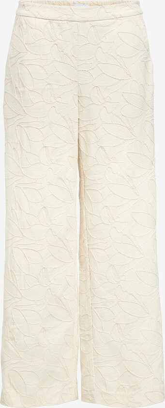 Bukser objMathilda Lisa Wide 144 - Hvit