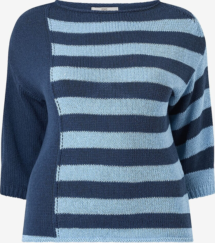 Pullover Knit - Blå