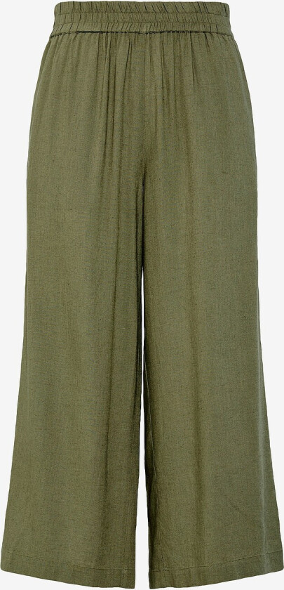Culottes pcPia HW Wide Wvn - Grønn