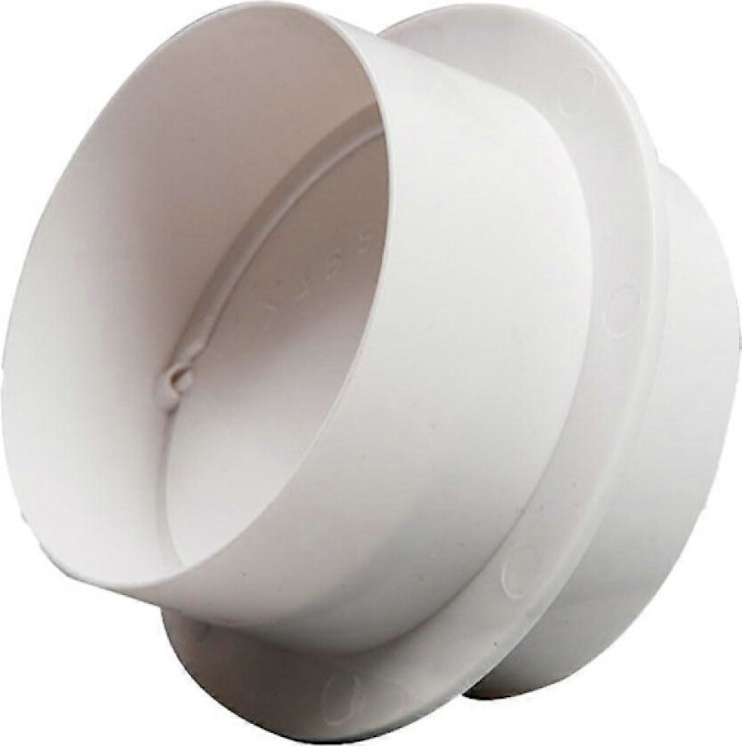 160 mm Tilbakeslagsventil for ventilasjonskanaler, PVC-rørkompatibel, sikrer kontrollert luftstrøm