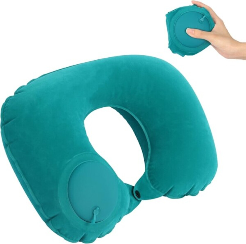 Oppblåsbar Reisepute, Nakkepute for Reiser, Oppblåsbar Nakkepute for Reiser, Flyputepute, Oppblåsbar Pute, Fly Nakkepute, Midje