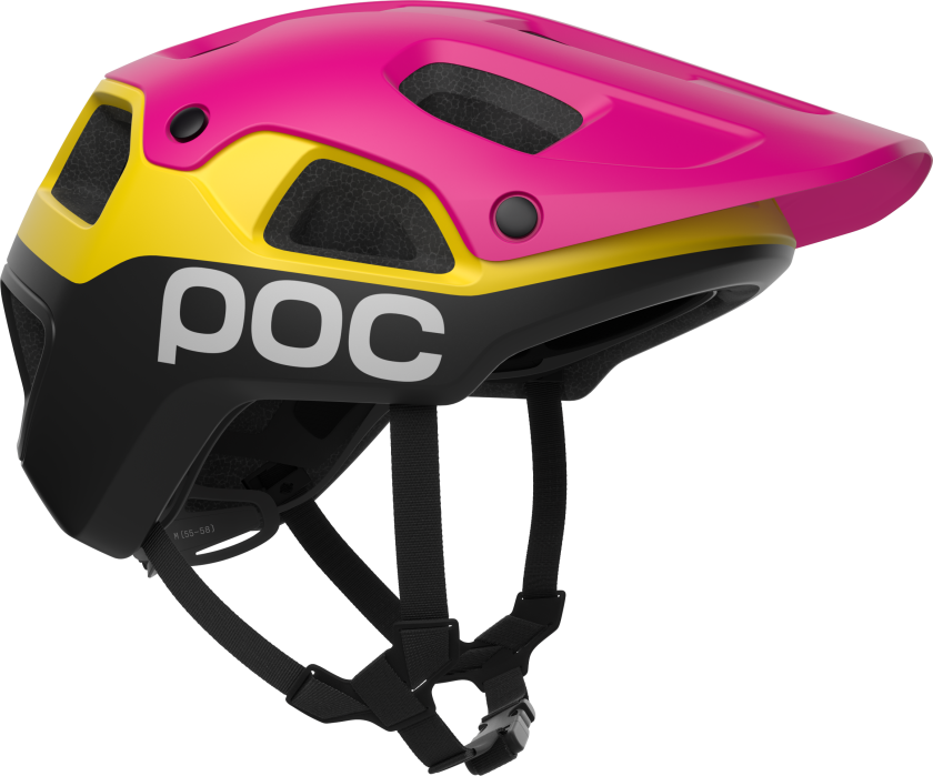 Cularis Pure MTB Helmet Rhos Red Matt/Citrine Yellow Matt
