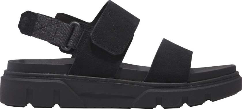 Women's Greyfield 2-Strap Sandal Black Suede