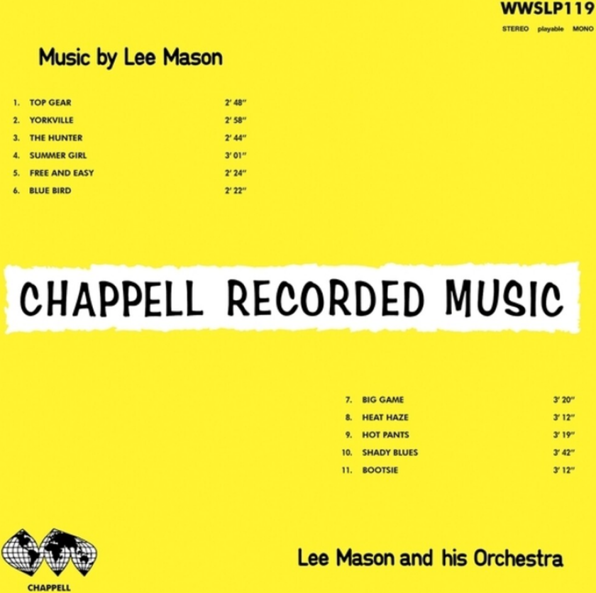 Lee Mason Music By Lee Mason LP/Vinyl