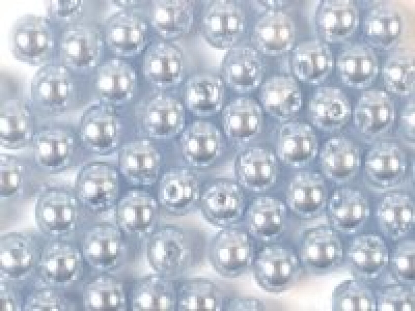 Voksperler 4mm 500g l.blå