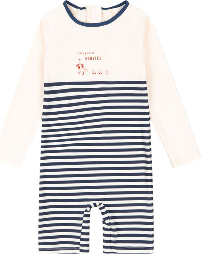 Badedrakt - Aster - UV40+ - Marine Stripe - - 68 - Badetøy