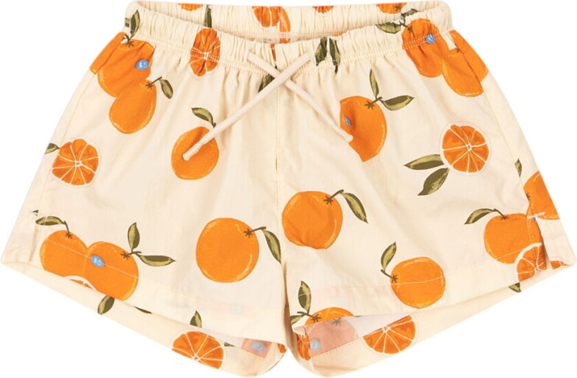 Badeshorts - Pomio - Blå Oransje - - 7-8 år (122-128) - Badetøy