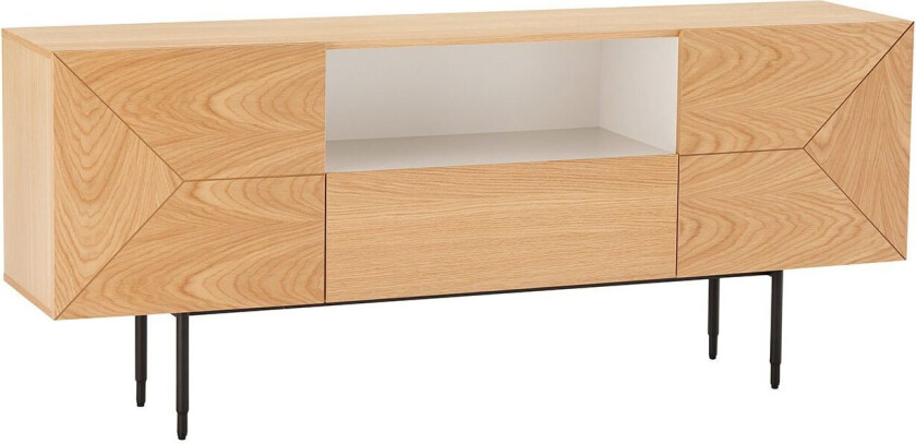 Sideboard HOME4YOU 180x40x76 cm - Beige