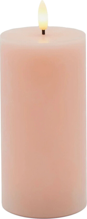 Sille Ø7,5X15Cm, Dusty Peach - Pink - ONE SIZE