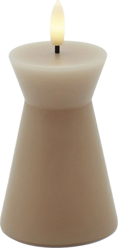 Nordisk Skulptur, Sille Kegle Ø6,5X10 Cm, Light Caramel - Beige - ONE SIZE