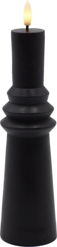 Nordisk Skulptur, Sille Ringet Ø6X22 Cm, Sort - Black - ONE SIZE