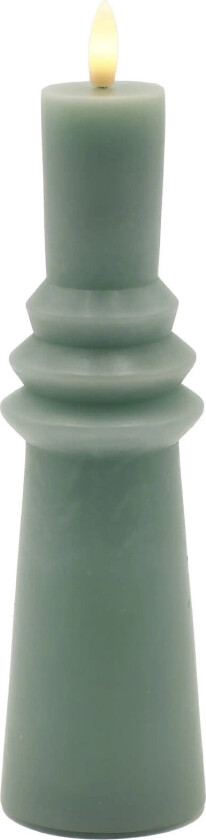 Nordisk Skulptur, Sille Ringet Ø6X22 Cm, Sandy Green - Green - ONE SIZE