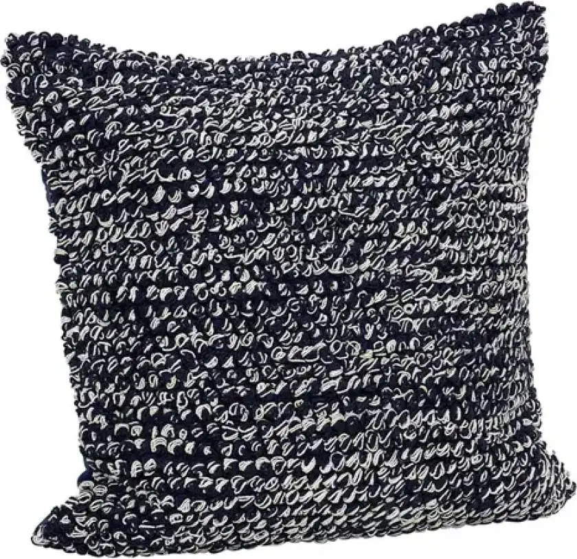 Blend-pute, mørkeblå, lengde 40 cm –