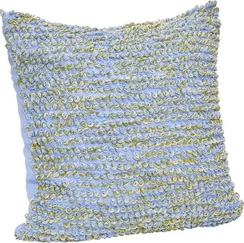 Blend-pute, lyseblå, lengde 40 cm –