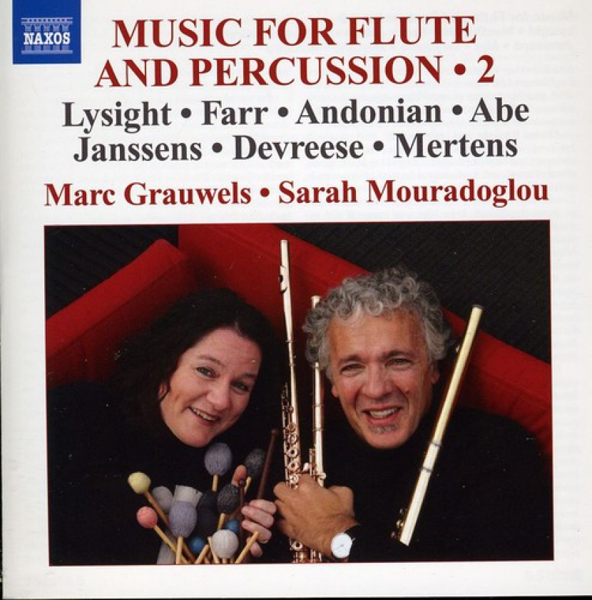Marc Grauwels, Sarah Mouradoglou Music For Flute And Percussion 2 CD