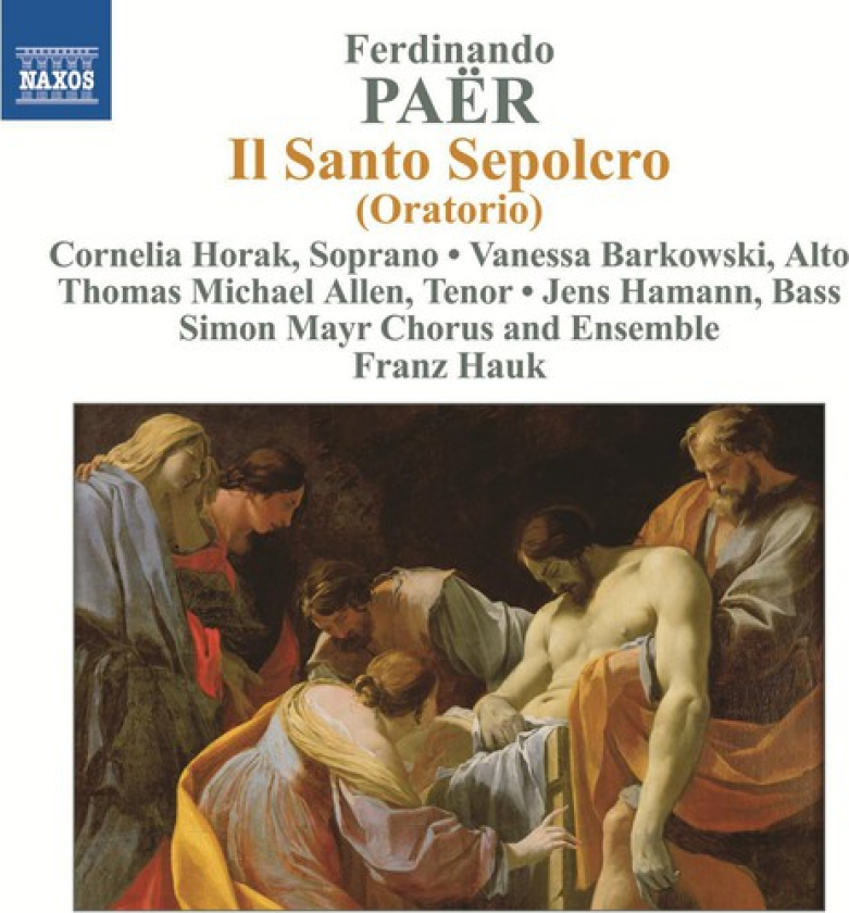 Simon Mayr Chorus Il Santo Sepolcro CD