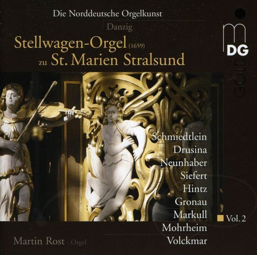 Martin Rost StellwagenOrgel Zu St. Marien, Stralsund ⁕ Die Norddeutsche Orgelkunst Vol. 2 Danzig CD
