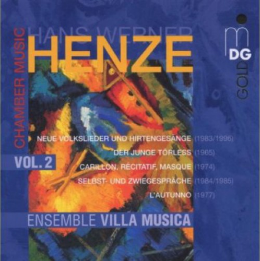 Ensemble Villa Musica Henze: Chamber Music Vol 2 CD