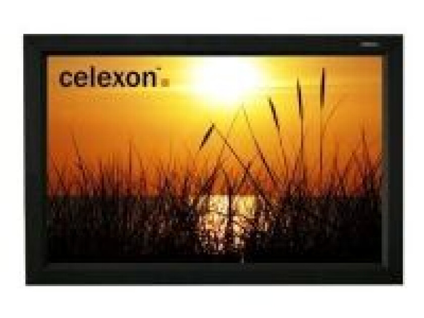Celexon Home Cinema frame screen - Projeksjonsskjerm - veggmonterbar - 89 (225 cm) - 4:3 - Matthvit