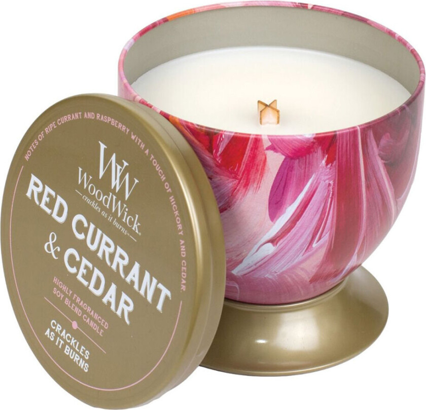 WoodWick Tin Red Currant & Cedar