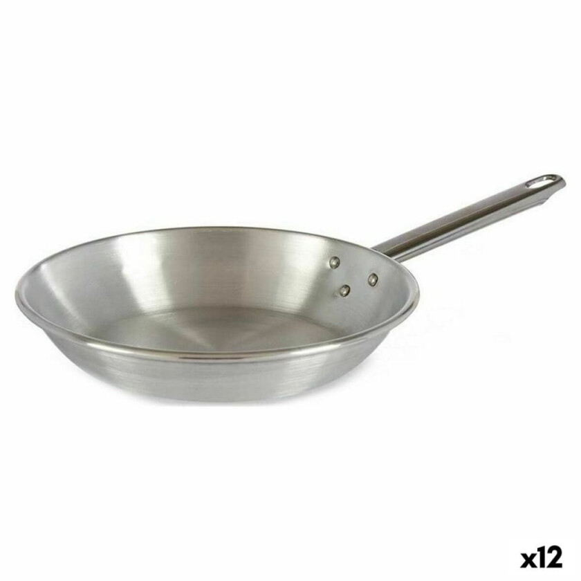 Stekepanne à 24 cm Sølv Aluminium 12 kvantum