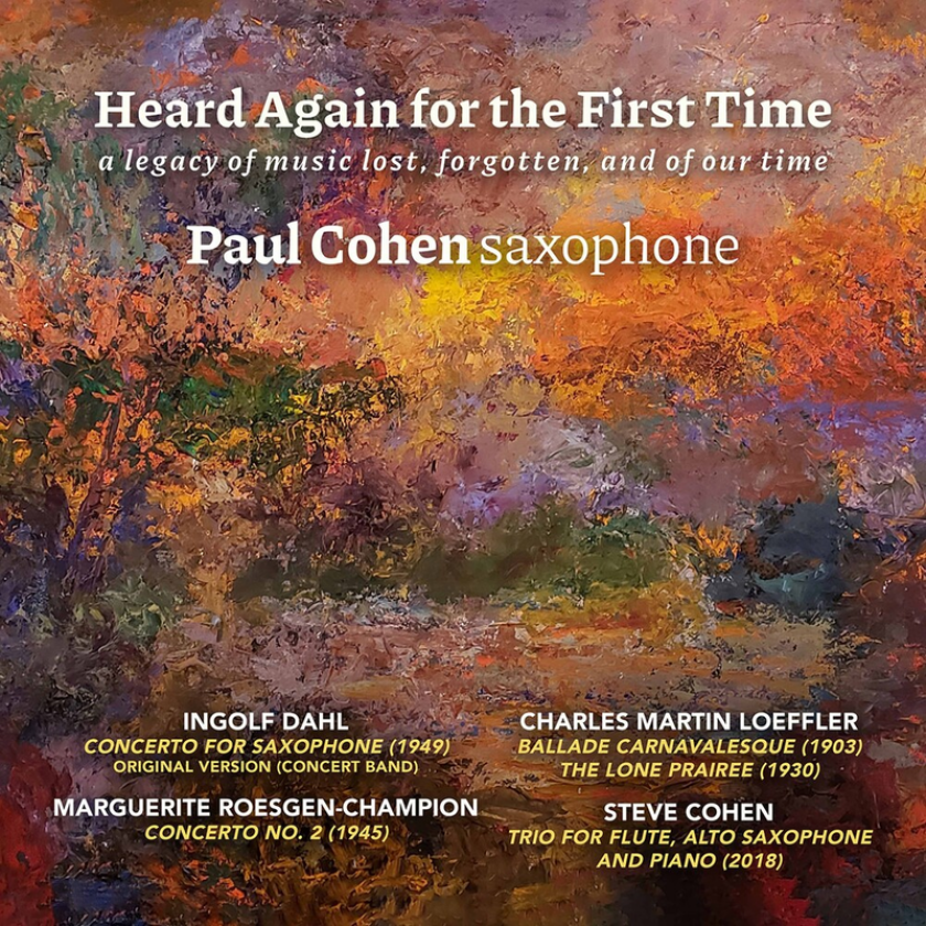 Paul Cohen, The Eastern Wind Symphony Heard Again For The First Time CD