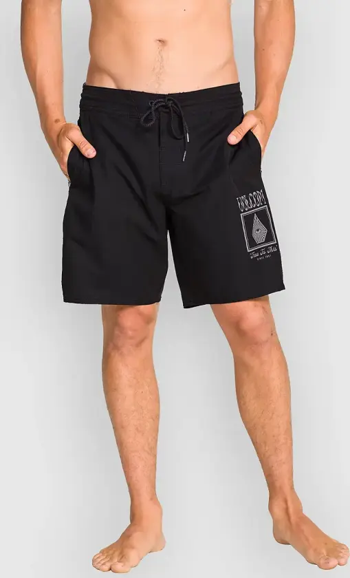 Yewster Loose Stoney 18 Boardshorts svart