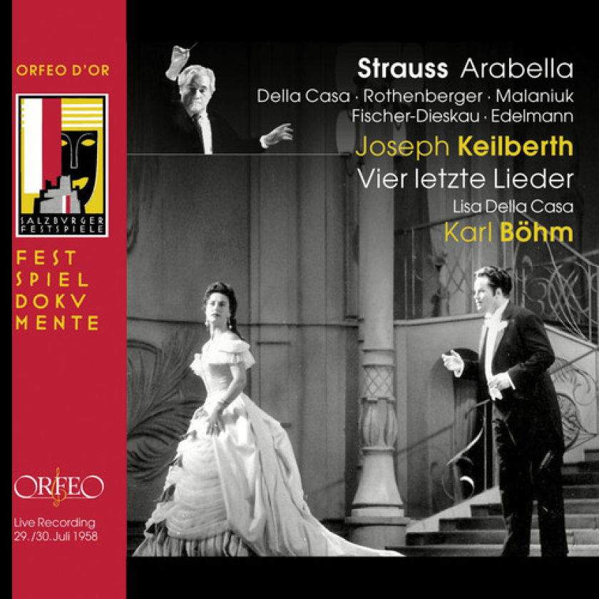 Lisa Della Casa, Anneliese Rothenberger, Ira Malaniuk, Dietrich FischerDieskau, Otto Edelmann, Wiener Staatsopernchor, Wiener Philharmoniker Strauss: Arabella / Vier Letzte Lieder CD