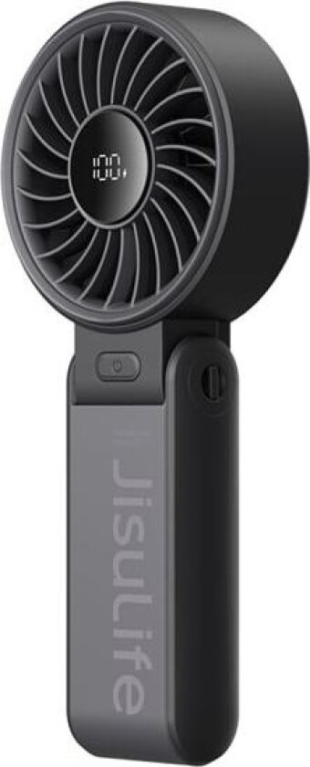 håndholdt vifte Life7 3600mAh bærbar USB-vifte - svart