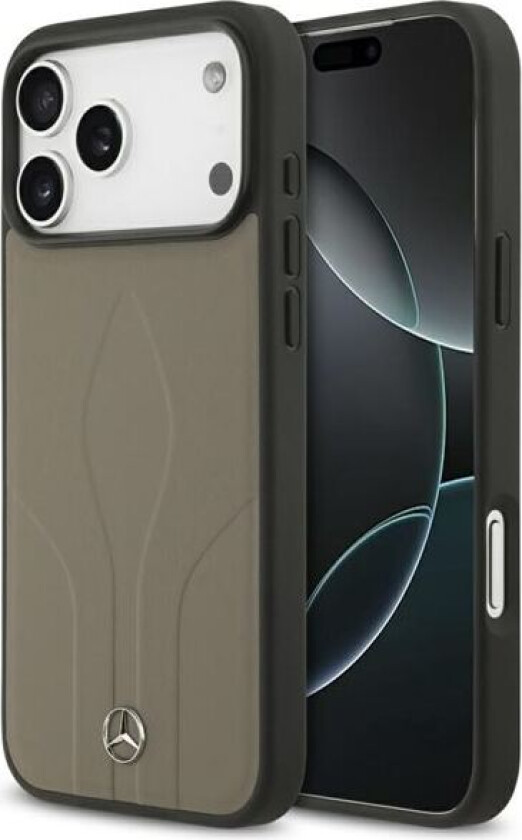 The Move MagSafe-etui i lær for iPhone 17 Pro Max - Beige