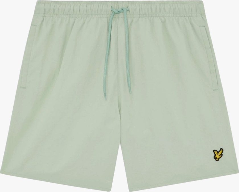Plain Swim Short - Grønn - Herre - Shorts - Badeshorts