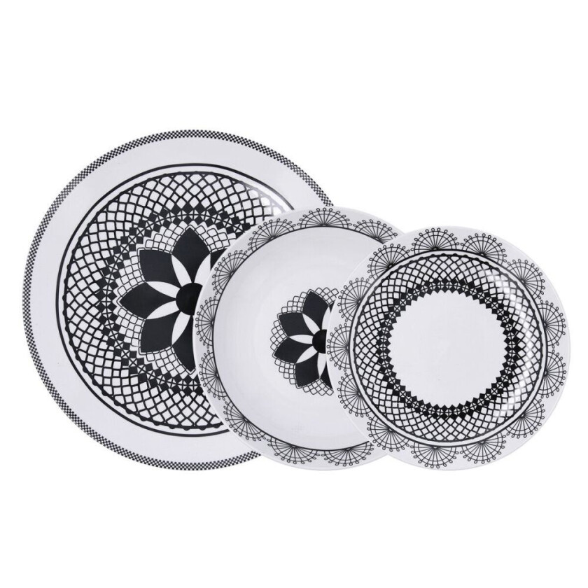 Servise La Bouchée Medina Keramikk 18 stk