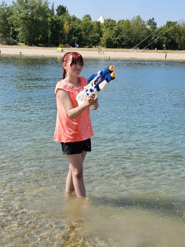 Vandgevær 60 cm, action pump + 2 stråler, 2 ass frv, 530 ml tank