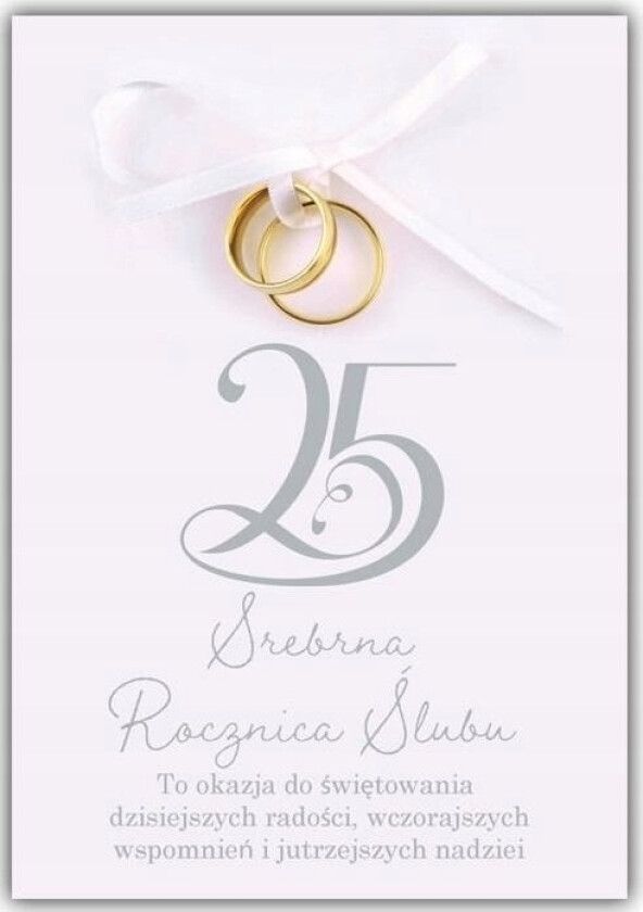 AB-kort Gratulasjonskort Bryllupsdag 25